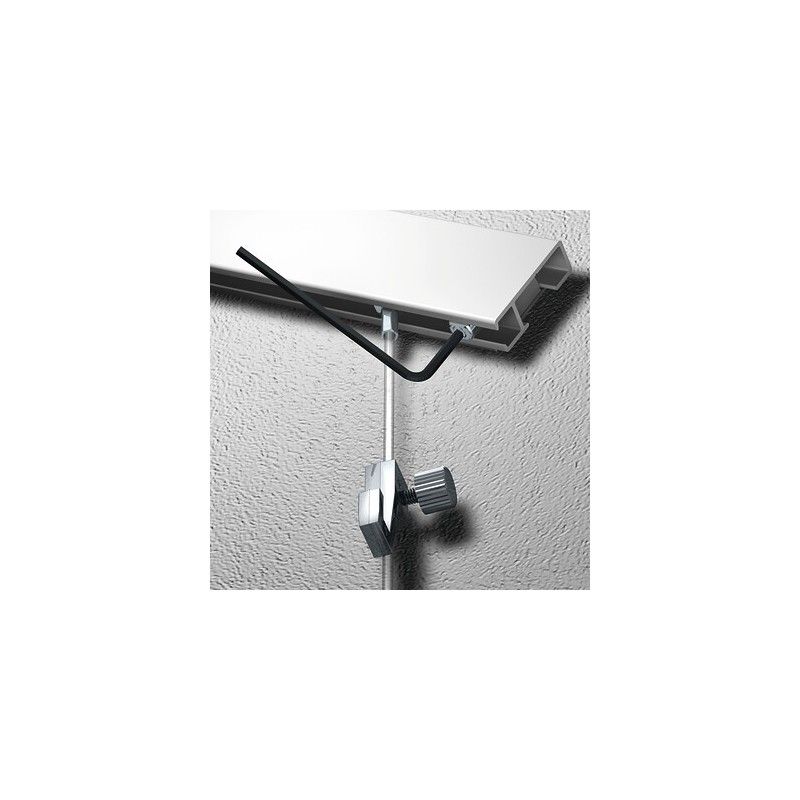 Set di fermagli per gancio a crochet (PER FERMO OBLIQUO) - appeso a ganci per quadri Artiteq. ARTI TEQ 4 - Cimaise Tableau 