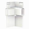 Click Rail Pro picture rail corner connector - Artiteq picture rail hanging system ARTI TEQ 2 - Cimaise Tableau 