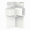 Raccord angle cimaise click rail pro - accrochage cimaise tableau artiteq ARTI TEQ 2 - Cimaise Tableau 