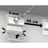 Pack cimaise click rail Pro artiteq ECO Cimaise Tableau 3 - Cimaise Tableau 