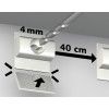Pack cimaise click rail Pro artiteq ECO Cimaise Tableau 4 - Cimaise Tableau 