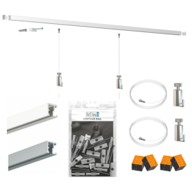 Pack cimaise Contour rail artiteq PREMIUM Cimaise Tableau 1 - Cimaise Tableau