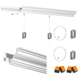 Deco rail artiteq ECO Cimaise Tableau 1 - Cimaise Tableau