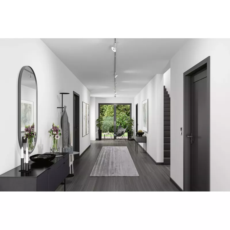 URail Track spotlight 3-Step-Dim Circle 220lm 5W 4000K dimmable 230V PAULMANN 41 - Cimaise Tableau 
