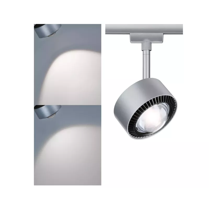 Foco para riel URail Foco individual Aldan 533,8 lm 8 W 4000 K regulable 230 V