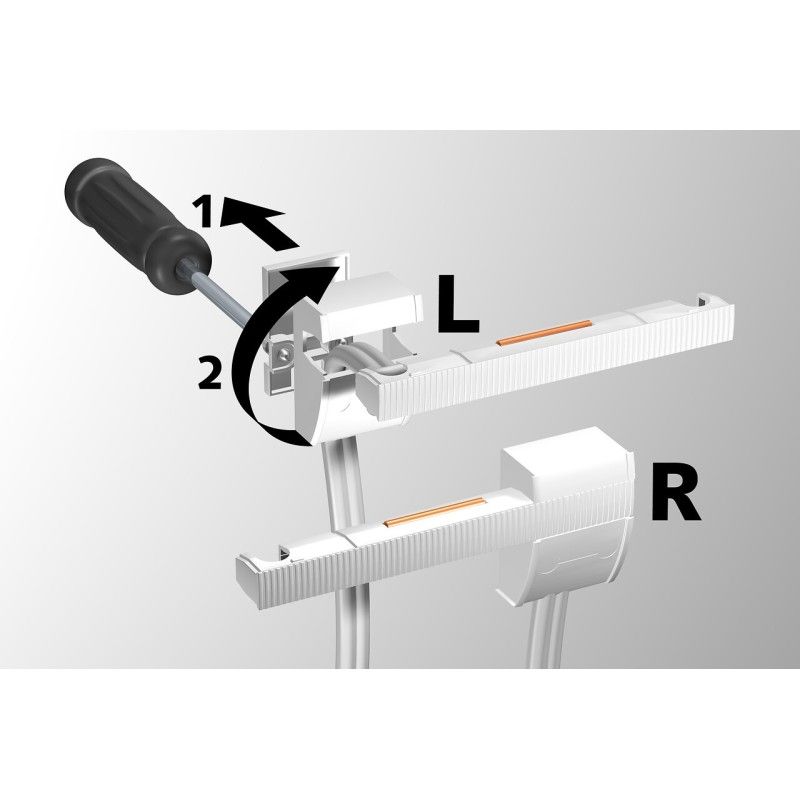Paquete de rieles para cuadros Combi Pro light artiteq ECO Cimaise Tableau 11 - Cimaise Tableau 