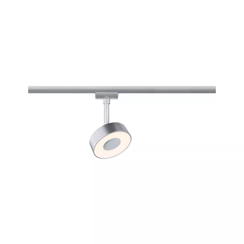 URail Schienenstrahler, rund, 200 lm, 5 W, weiß, Schalter, 230 V