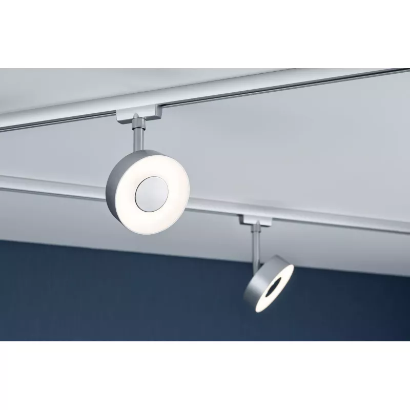 URail Track spotlight Circle 250lm 5.3W 2700K 230V PAULMANN 20 - Cimaise Tableau 