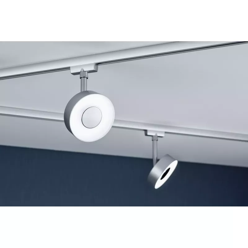 Foco circular para riel URail, 270 lm, 5 W, 4000 K, regulable, 230 V