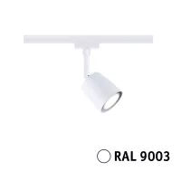 URail Schienen-Scheinwerferabdeckung, Einzelplatz GU10, max. 10 W, dimmbar, 230 V - système d'accrochage et décoration - détail 3
