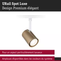 URail Spot sur rail Luxe GU10 max. 10W gradable 230V - système d'accrochage et décoration - détail 7