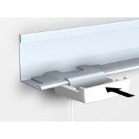 KIT CLIP DE SUSPENSION FAUX PLAFOND 2 MM PERLON 200 CM 4 KG ARTI TEQ 3 - Cimaise Tableau