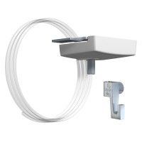 KIT CLIP DI SOSPENSIONE PER SOFFITTO FALSETTATO 2 MM PERLON 200 CM 4 KG ARTI TEQ 5 - Cornice per quadri