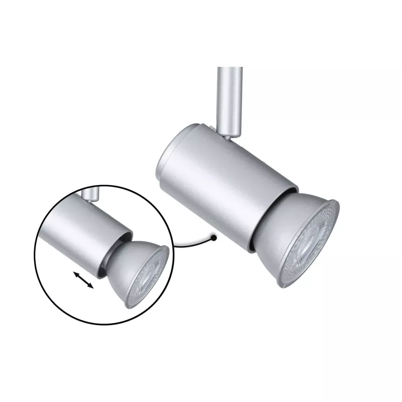 URail Schienenstrahler Runa Einzelstrahler GU10 max. 10W dimmbar 230V