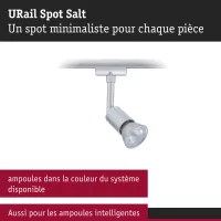 URail Schienenstrahler Salt Spot, einzeln, GU10, max. 10 W, dimmbar, 230 V - système d'accrochage et décoration - détail 7