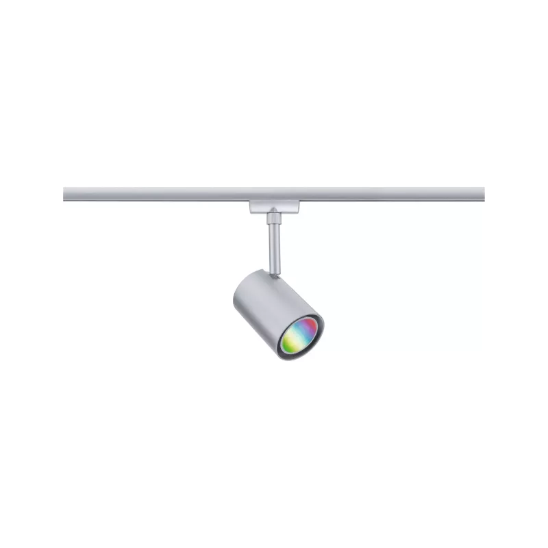 Foco para riel URail Smart Home Zigbee 3.0 Luxury GU10 350lm 4.8W RGBW+ regulable 230V - système d'accrochage et décoration