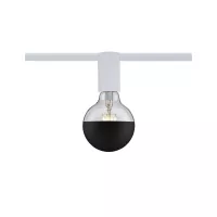 URail Spot sur rail Socket Spot individuel E27 max. 20W gradable 230V - système d'accrochage et décoration - détail 4