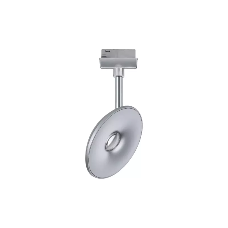 Foco individual esférico para riel URail, 493 lm, 7 W, 2700 K, regulable, 230 V.