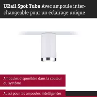 URail Spot auf Schienen, GU10, max. 10 W, dimmbar, 230 V - système d'accrochage et décoration - détail 4