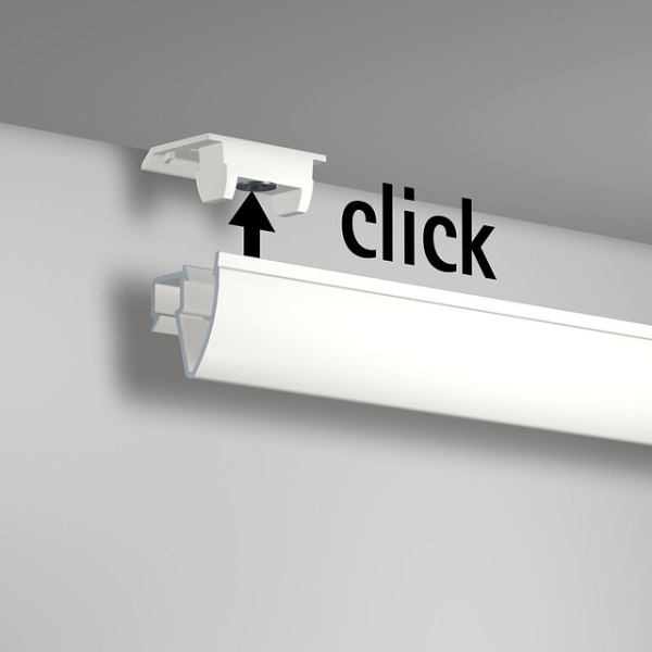 Pack cimaise Click Up rail plafond ECO Newly 5 - Cimaise Tableau 