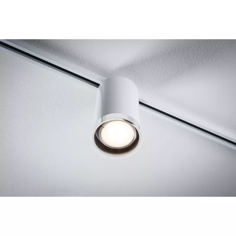 Foco individual URail para riel, tipo tubo, GU10, máx. 10 W, regulable, 230 V. PAULMANN 44 - Cimaise Tableau 