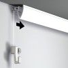 Paquete de rieles para cuadros con riel de techo Click Up ECO Newly 7 - Cimaise Tableau 