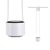 URail Lámpara Colgante Aldan 820lm/0lm 8,5W/4,5W 2700K regulable 230V - système d'accrochage et décoration - détail 2