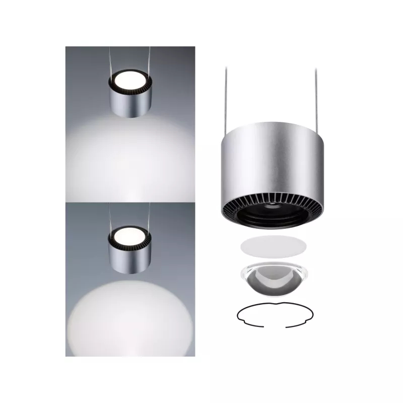 URail Lámpara Colgante Aldan 930lm/530lm 8,5W/4,5W 4000K regulable 230V