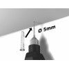 Newly pacchetto di binari per quadri da soffitto PREMIUM R40 Newly 14 - Cimaise Tableau 