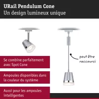 URail Suspension Cone GU10 max. 10W dimmable 230V - système d'accrochage et décoration - détail 5