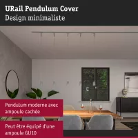 URail Suspension Cover GU10 max. 10W gradable 230V - système d'accrochage et décoration - détail 5