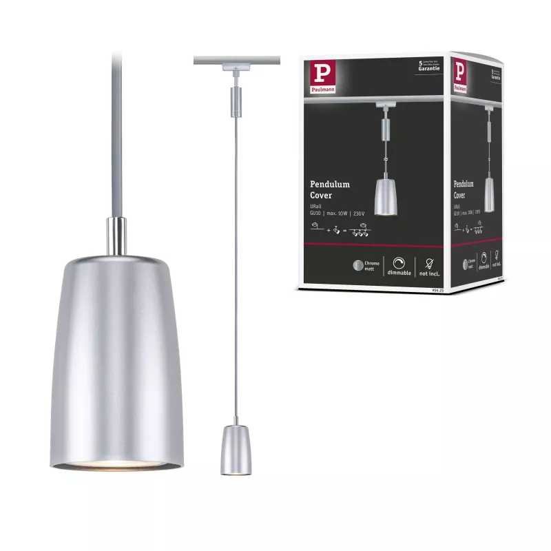 URail Suspension Cover GU10 max. 10W gradable 230V PAULMANN 40 - Cimaise Tableau 