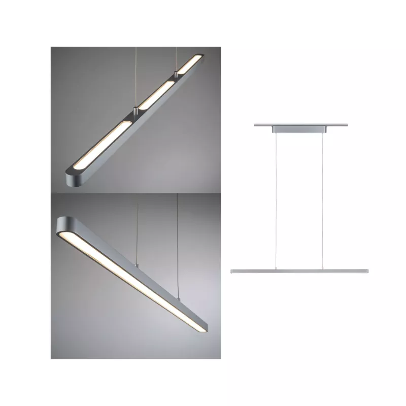 URail Suspensión Lento 1800lm 41W 2700K regulable 230V PAULMANN 22 - Cimaise Tableau 