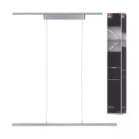 URail Suspension Lento 1800lm 41W 2700K gradable 230V - système d'accrochage et décoration - détail 10