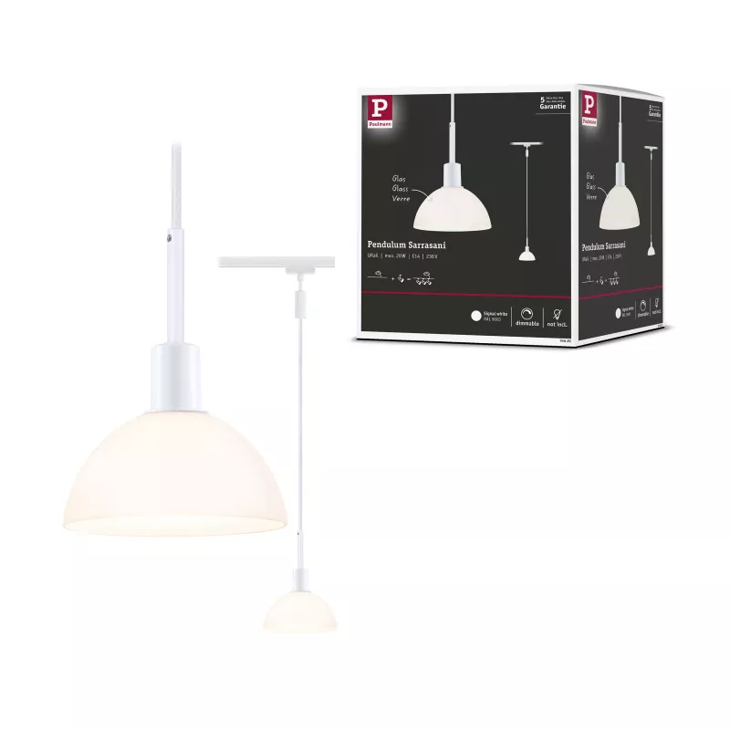 URail Lámpara Colgante Sarrasani E14 máx. 20W regulable 230V PAULMANN 43 - Cimaise Tableau 