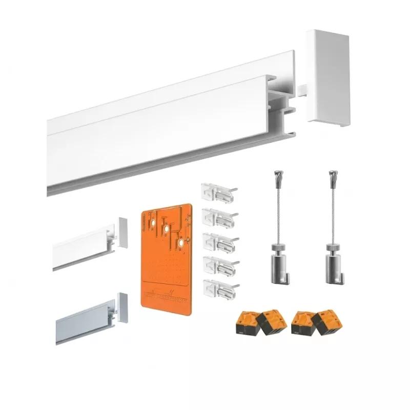 Newly pacchetto di guide per quadri PREMIUM R30 - système d'accrochage et décoration