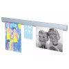 Inforail picture rail for drawings and posters (fixing hardware and end caps included) ARTI TEQ 12 - Cimaise Tableau 