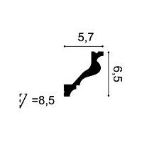 C200 ORAC Cornice Purotouch L200 x H6,5 x L5,7 cm ORAC DECOR 2 - Cornice per Quadro