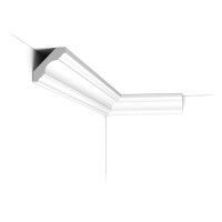 C215 ORAC Cornice Purotouch L200 x H4,7 x L4,7 cm ORAC DECOR 1 - Cimasa per Quadri
