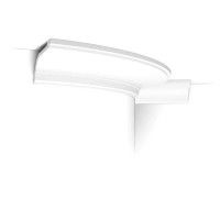 C220F ORAC Corniche flexible Flex L200 x H7,6 x L11,6 cm ORAC DECOR 1 - Cimaise Tableau 