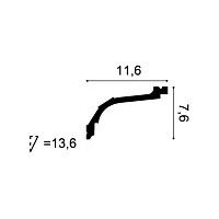 C220F ORAC Flexible connector Flex L200 x H7.6 x L11.6 cm ORAC DECOR 2 - Cimaise Tableau 