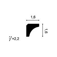 C250F ORAC conector flexible Flexible L200 x H1.6 x L1.6 cm ORAC DECOR 2 - Cimaise Tableau