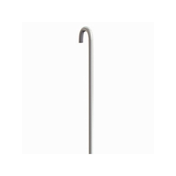 White U-shaped rod 2 mm - picture rail fixing for artiteq painting ARTI TEQ 2 - Cimaise Tableau 