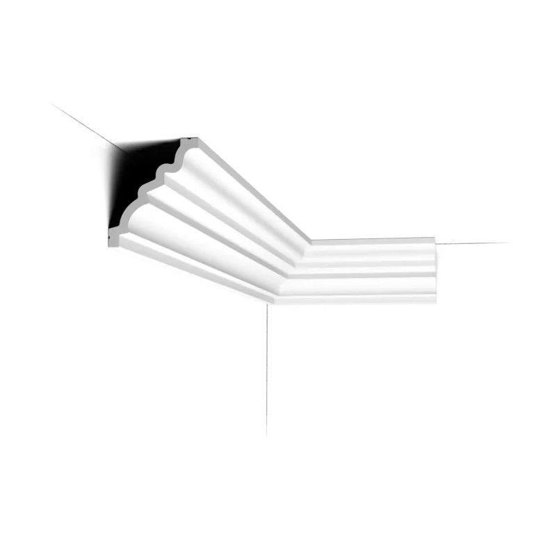 C326 ORAC Cornice Purotouch L200 x H10,5 x L9 cm ORAC DECOR 1 - Cimasa Quadro