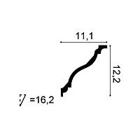 C333F ORAC conector flexible Flexible L200 x H12.2 x L11.1 cm ORAC DECOR 1 - Cimaise Tableau 