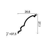 C336 ORAC Corniche Purotouch L200 x H27,1 x L26,6 cm ORAC DECOR 2 - Cimaise Tableau
