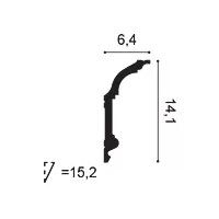 C339F ORAC Corniche flexible Flex L200 x H14,1 x L6,4 cm ORAC DECOR 2 - Cimaise Tableau