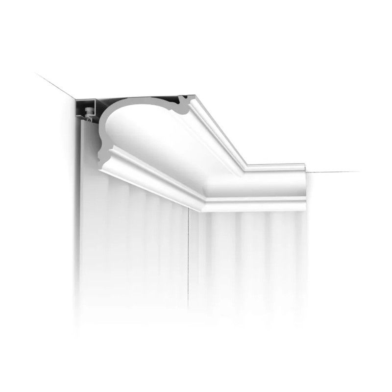 C341 ORAC Corniche Purotouch L200 x H8,8 x L12,2 cm ORAC DECOR 3 - Cimaise Tableau 