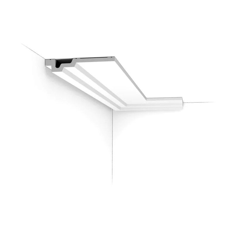 C353 ORAC Gesims Purotouch L200 x H3 x B16,5 cm ORAC DECOR 1 - Cimaise Tableau