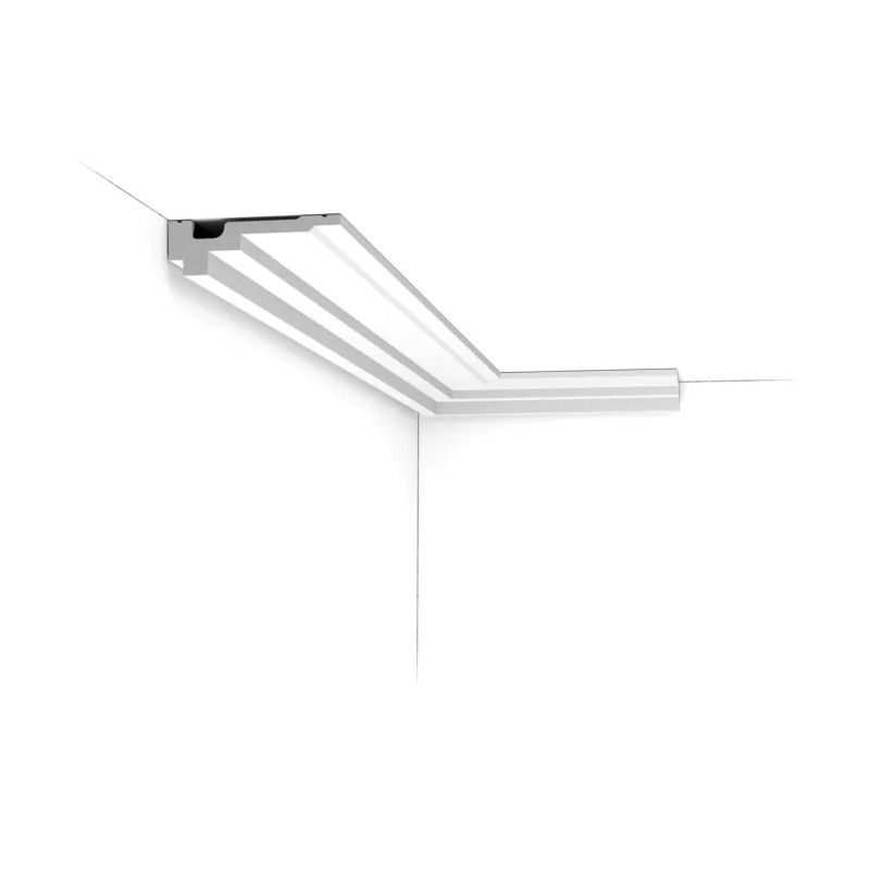 C355 ORAC Corniche Purotouch L200 x H3,5 x L11,1 cm ORAC DECOR 2 - Cimaise Tableau 